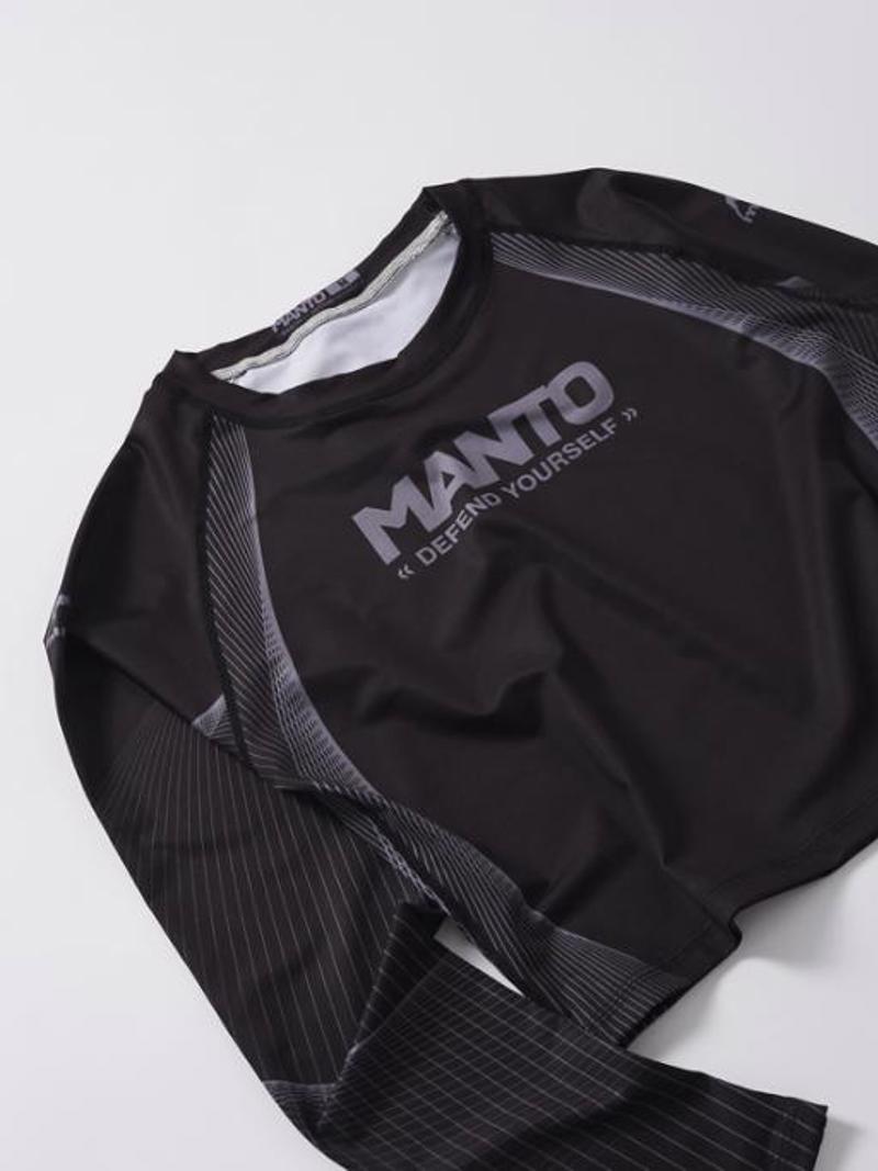 MANTO women rashguard DEFEND black